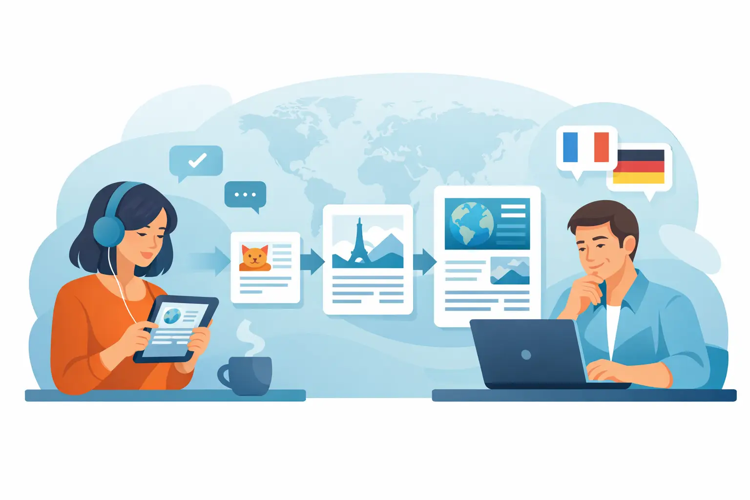 How CEFR News Articles for Beginners Work