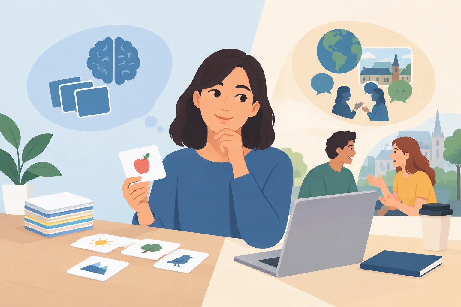Flashcards Versus Context: What Builds Fluency?
