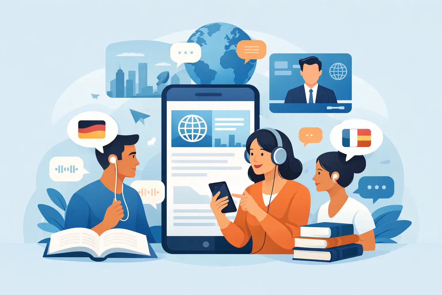 How News Based Language Apps Build Real Fluency