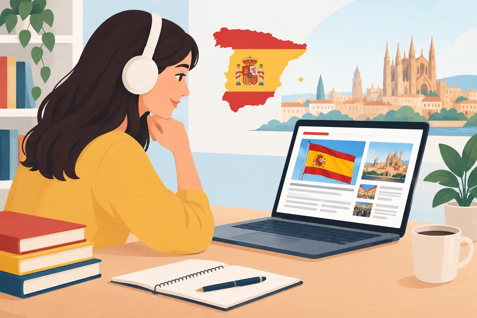 How to Follow Spanish News and Learn Faster